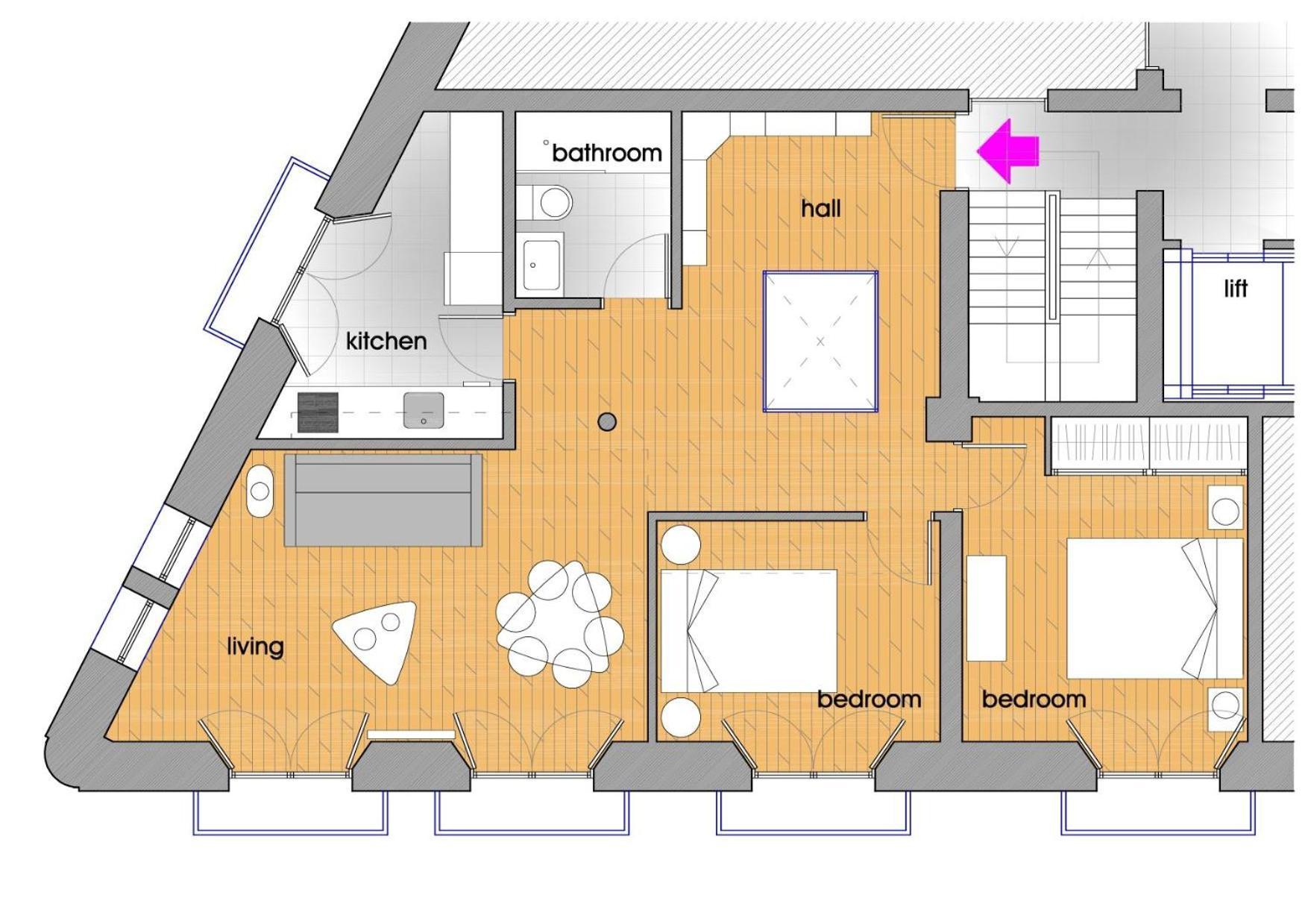 Homeyseville-Luxury Apartment Arenal 6 Pax, Parking Optional المظهر الخارجي الصورة
